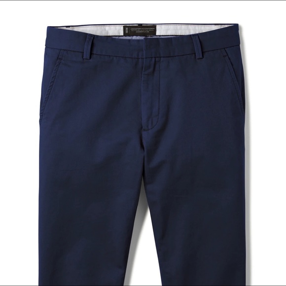 Navy Blue Slim Chino’s - Picture 4 of 7